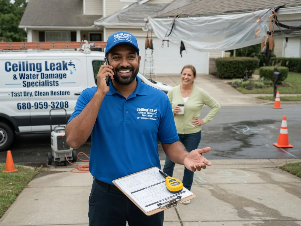 Ceiling Leak Cleanup Greer, SC FAQs